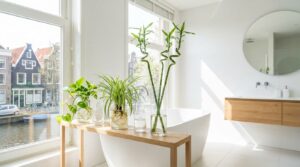 3 kamerplanten die zonder aarde in water groeien en je badkamer fris houden